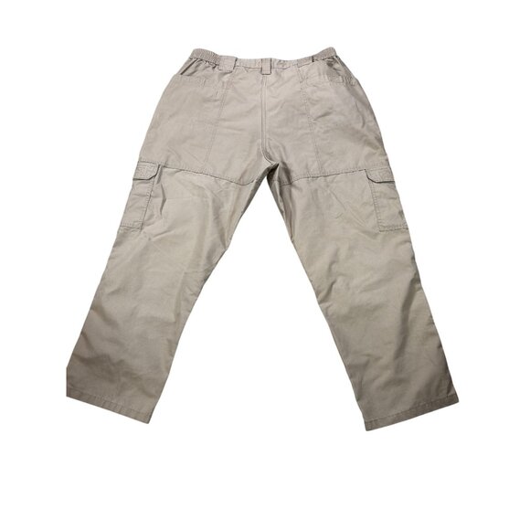 Mens Propper Khaki Cargo Pants 42x30 Durable Outdoor Workwear - Picture 2 of 8